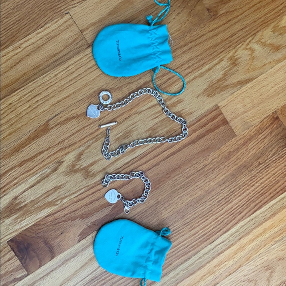 Real Tiffany necklace and bracelet